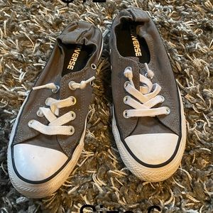 Grey slip on converse. Very good condition